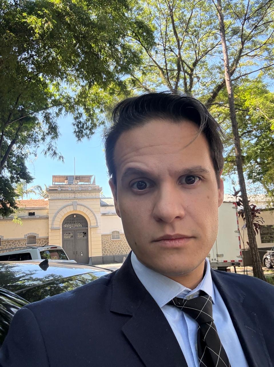 Lucas Ribeiro Arruda em registro de atuação presencial